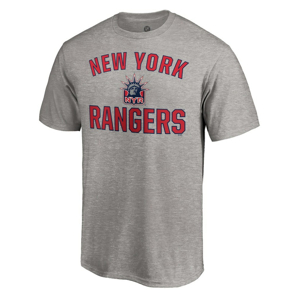 New York Rangers Special Edition Victory Arch T-Shirt Heather Gray