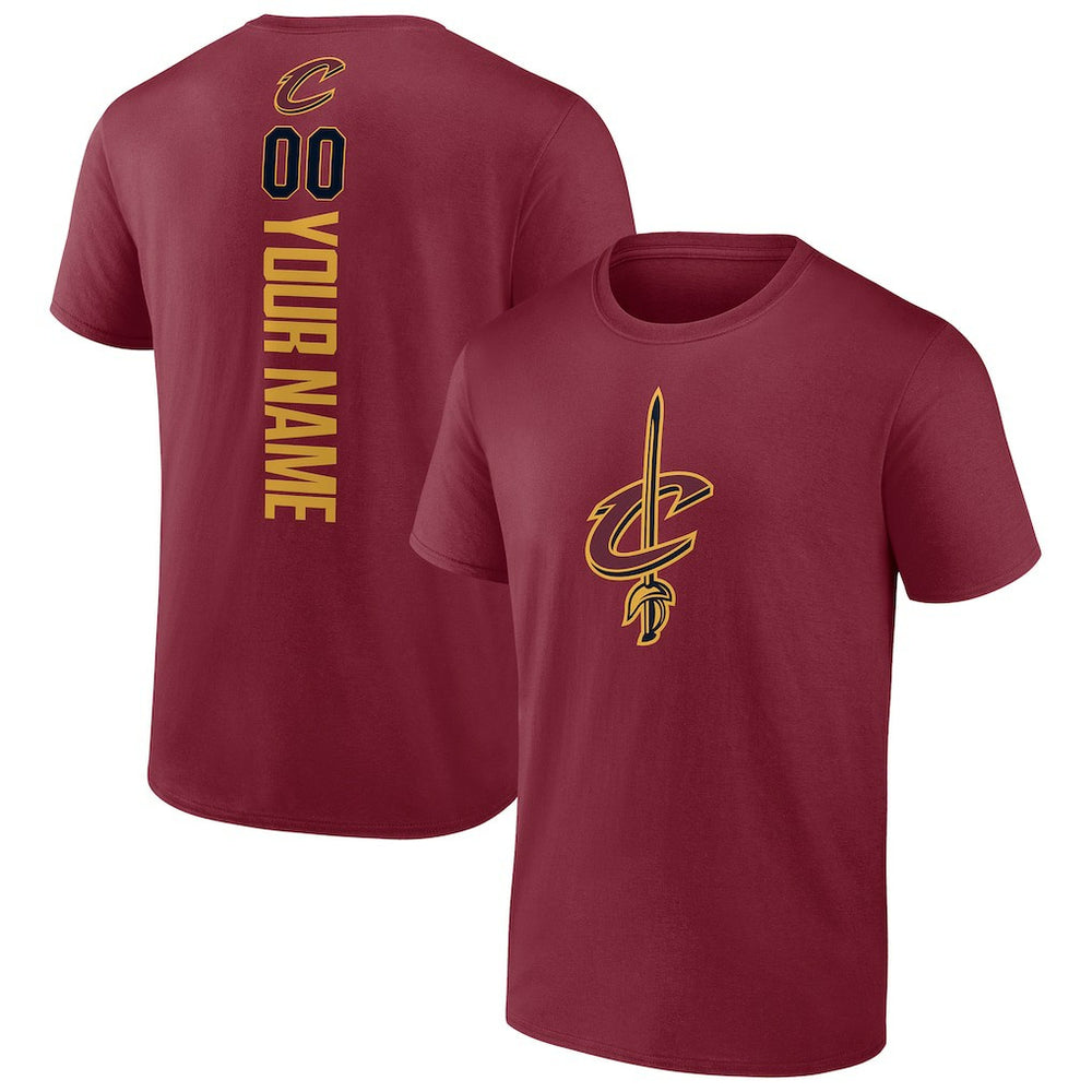 Cleveland Cavaliers Playmaker Personalized Name & Number T-Shirt sale - Wine sale