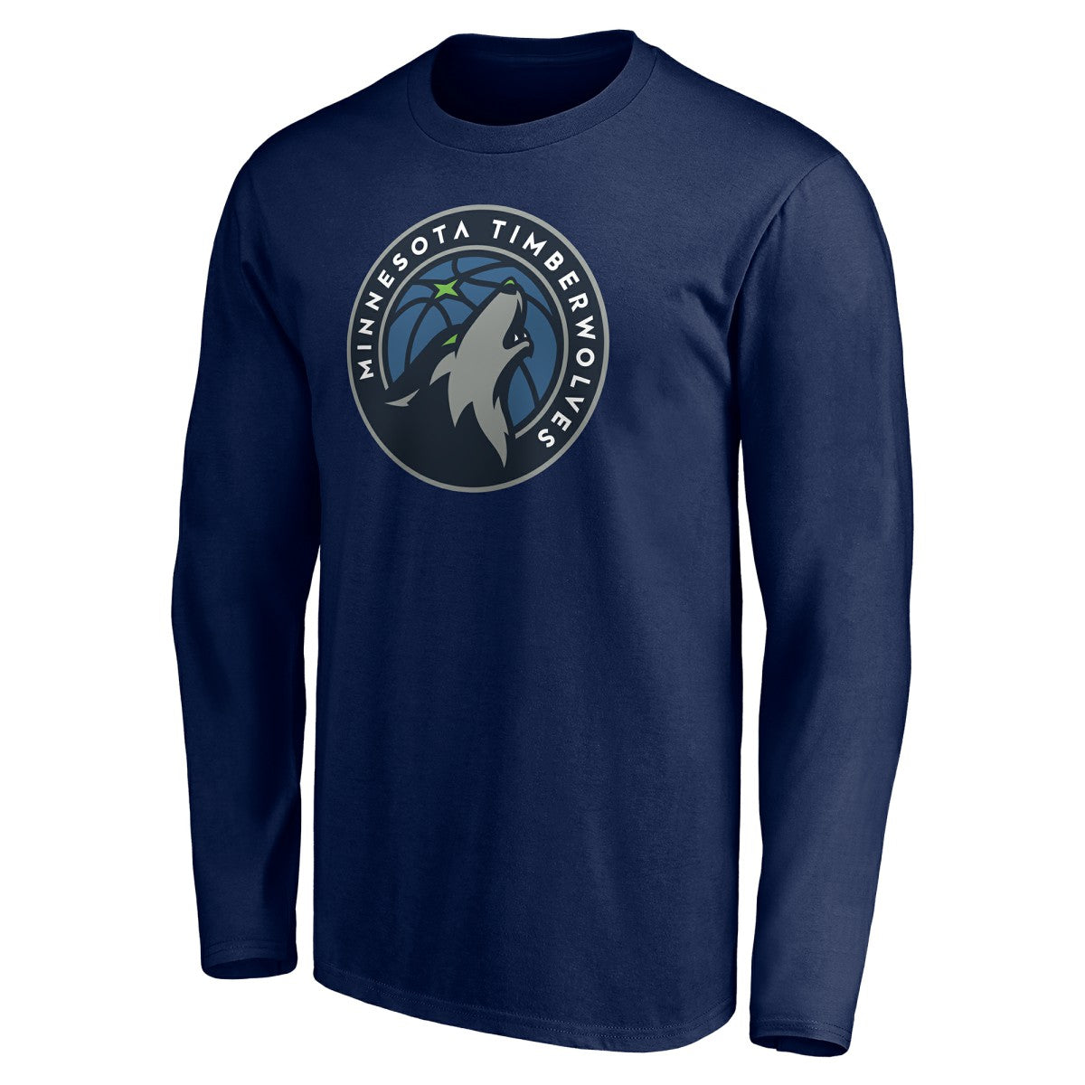 Minnesota Timberwolves Playmaker Personalized Name & Number Long Sleeve T-Shirt - Navy sale