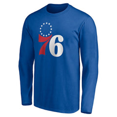 Philadelphia 76ers Playmaker Personalized Name & Number Long Sleeve T-Shirt sale - Royal sale