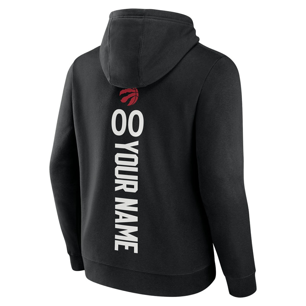 Toronto Raptors Playmaker Personalized Name & Number Pullover Hoodie - Black sale