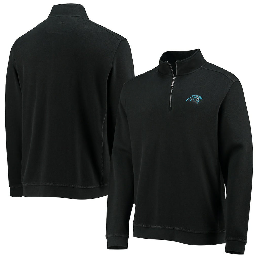 Carolina Panthers Nassau Half-Zip Jacket - Black for sale