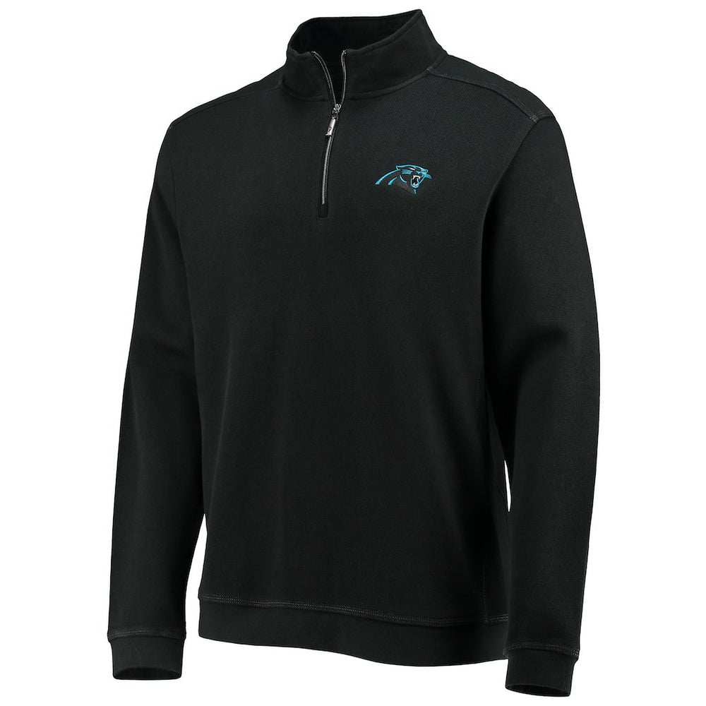 Carolina Panthers Nassau Half-Zip Jacket - Black for sale