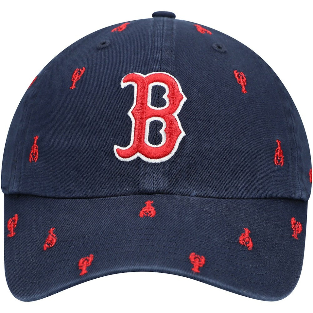 Boston Red Sox Women's Confetti Clean Up Adjustable Hat - Navy | 47 brand