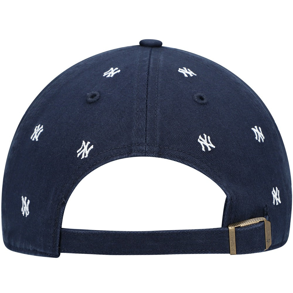New York Yankees Women's Confetti Clean Up Adjustable Hat - Navy | 47 brand