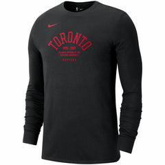Toronto Raptors 75th Anniversary Courtside Element Long Sleeve T-Shirt - Black | Nike cheap
