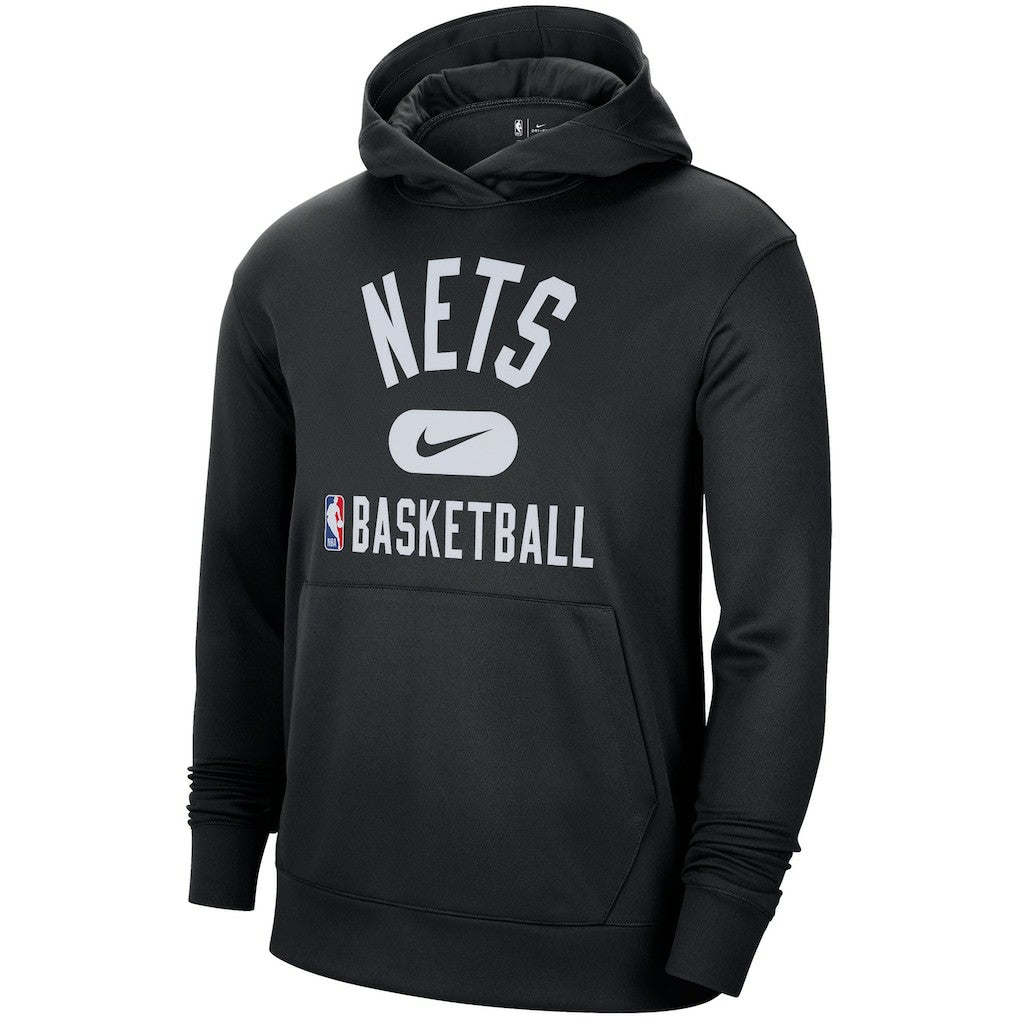 Brooklyn Nets 2021-2022 Spotlight On Court Performance Practice Pullover Hoodie - Black | Nike online