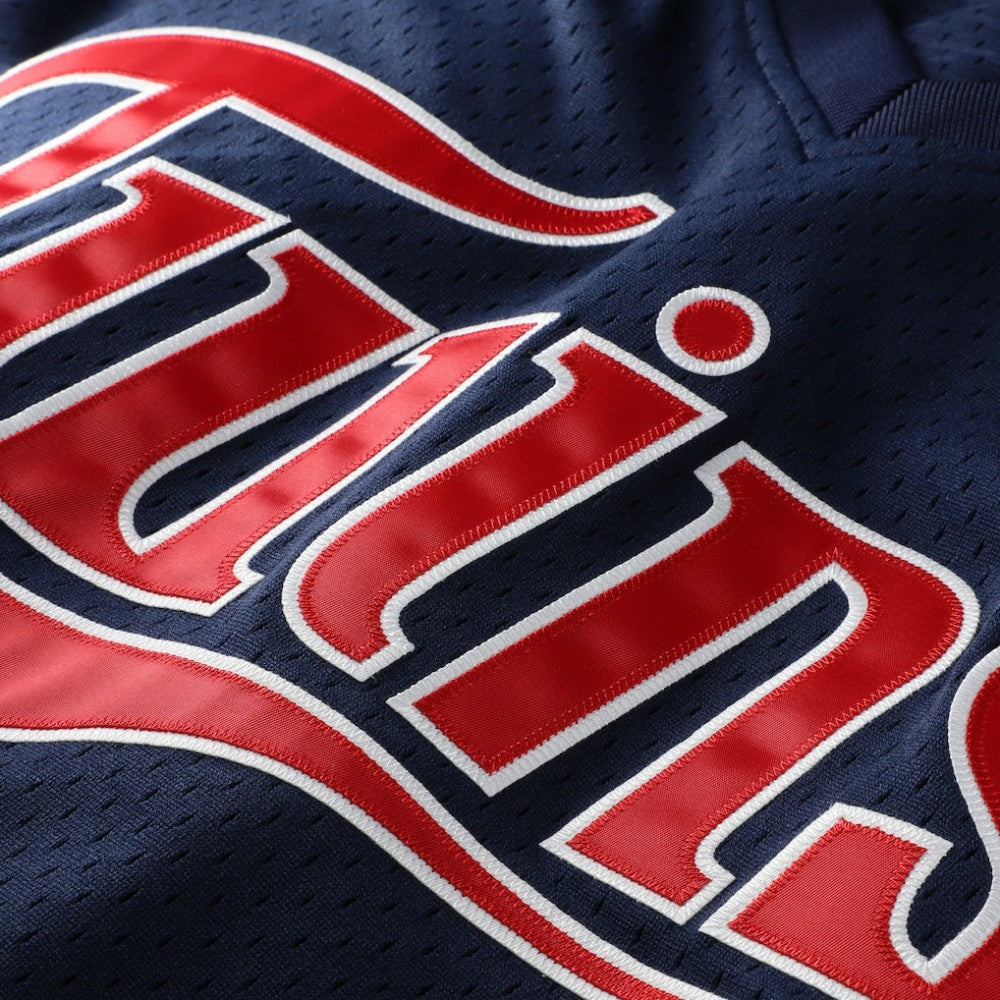 David Ortiz Minnesota Twins 2002 Cooperstown Collection Mesh Batting Practice Jersey - Navy | Mitchell & Ness