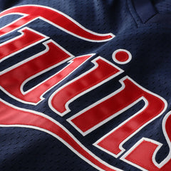 David Ortiz Minnesota Twins 2002 Cooperstown Collection Mesh Batting Practice Jersey - Navy | Mitchell & Ness