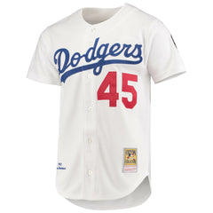 Pedro Martinez Los Angeles Dodgers 1993 Cooperstown Collection Home Authentic Jersey - White | Mitchell & Ness