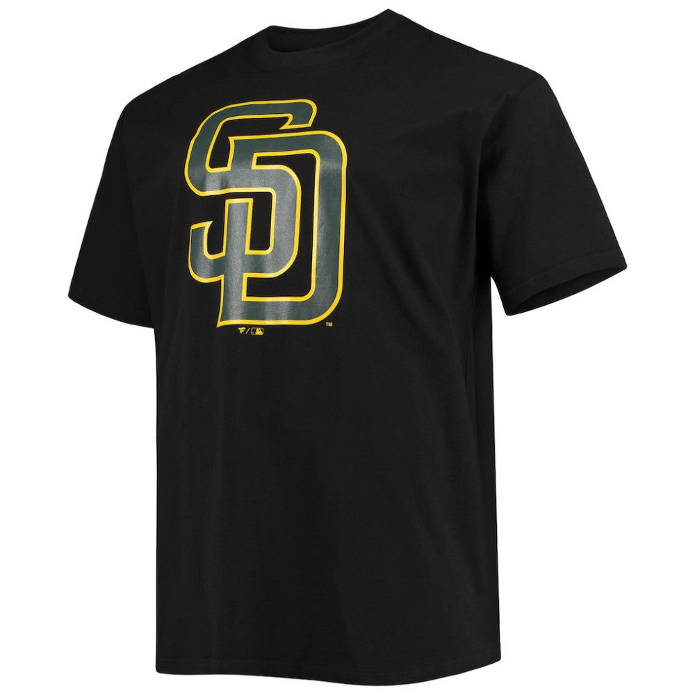 Fernando Tatis Jr. San Diego Padres Big & Tall Wordmark Name & Number T-Shirt - Black