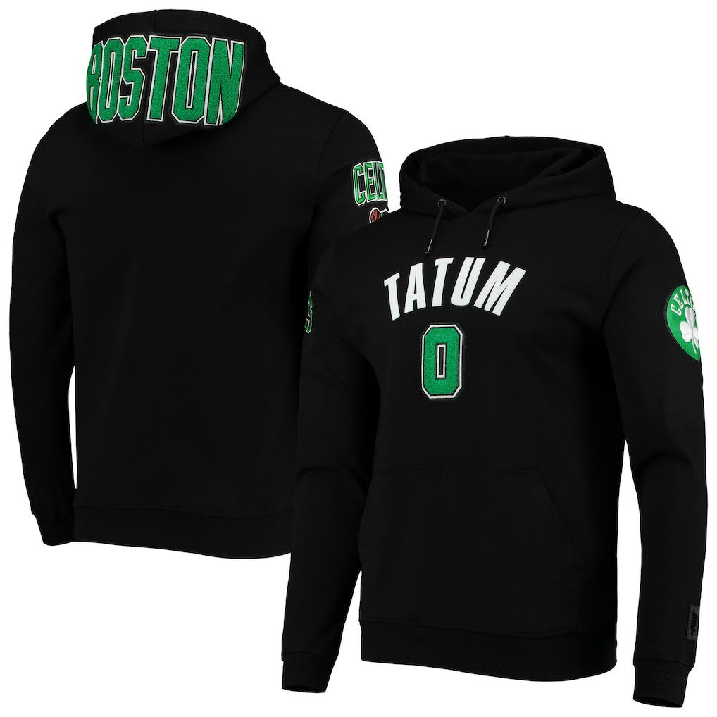 Jayson Tatum Boston Celtics Pro Standard Player Pullover Hoodie - Black discount