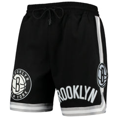 Brooklyn Nets Pro Standard Chenille Shorts - Black for sale