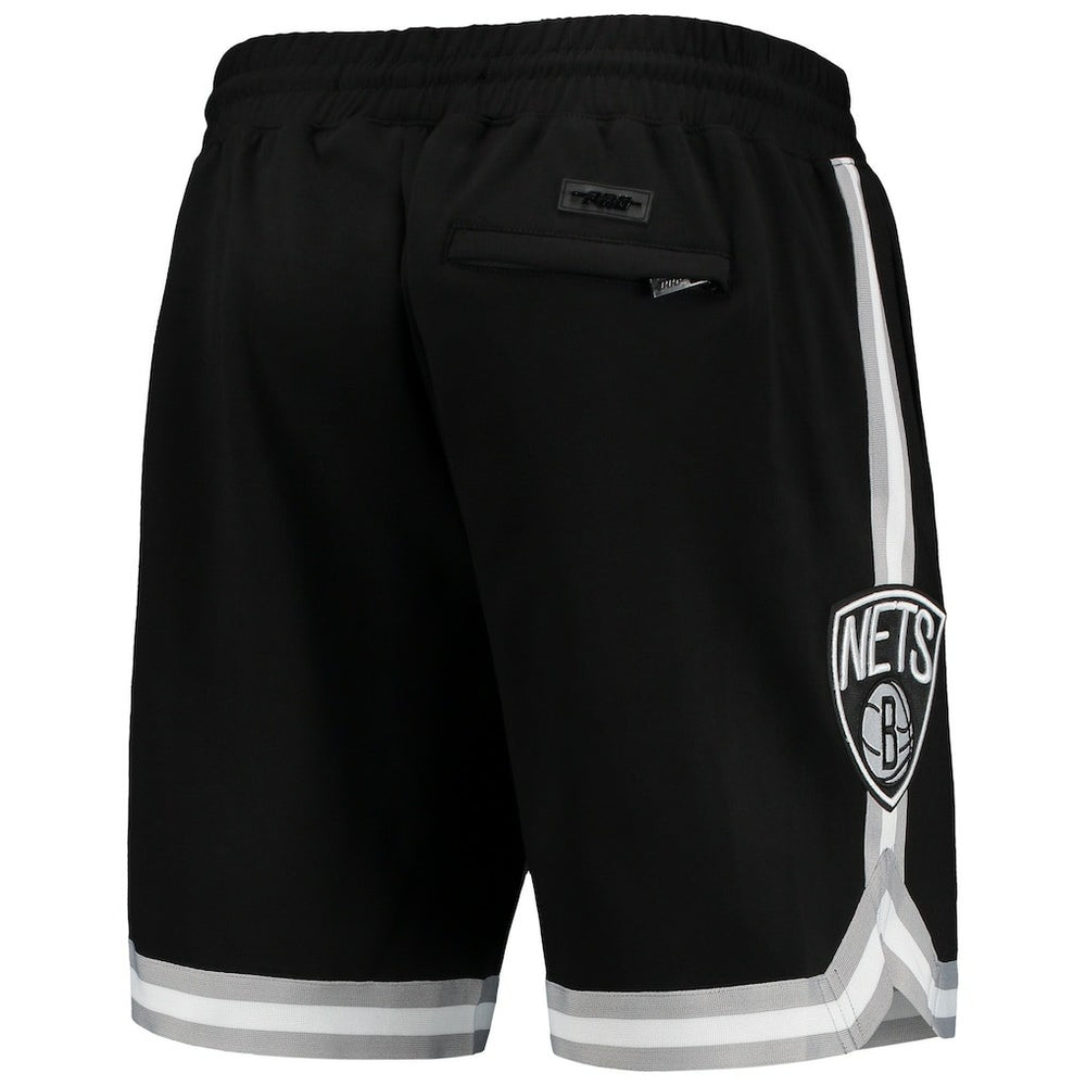 Brooklyn Nets Pro Standard Chenille Shorts - Black for sale
