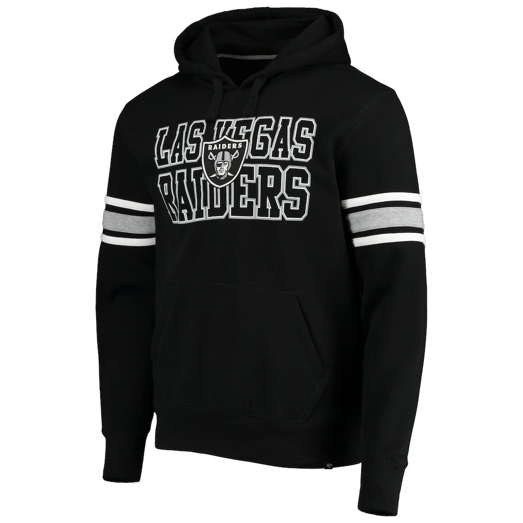 Las Vegas Raiders '47 Double Block Pullover Hoodie - Black cheap
