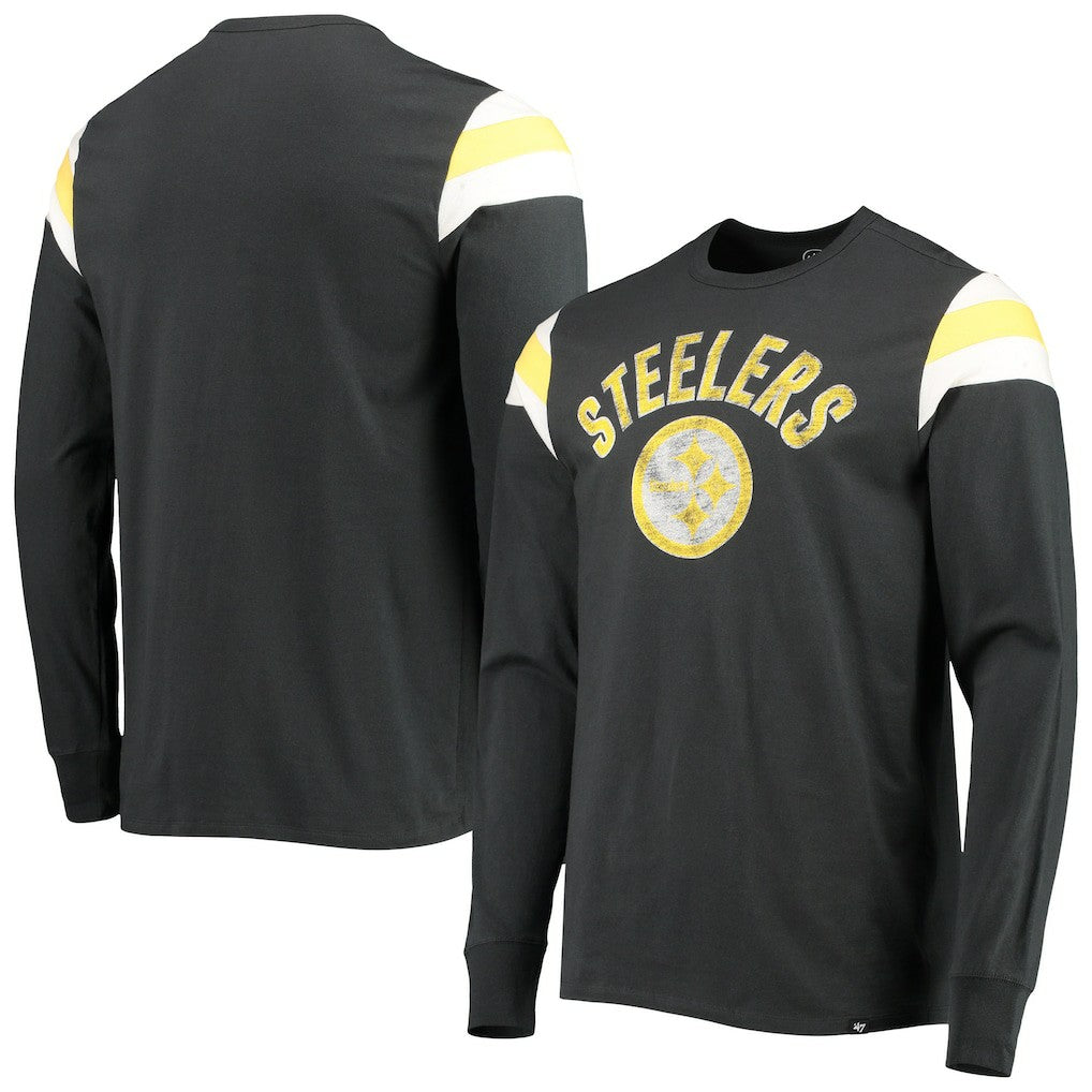 Pittsburgh Steelers '47 Franklin Rooted Long Sleeve T-Shirt - Black outlet