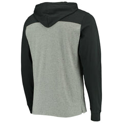 Pittsburgh Steelers '47 Franklin Wooster Throwback Long Sleeve Hoodie T-Shirt - Heathered Gray sale