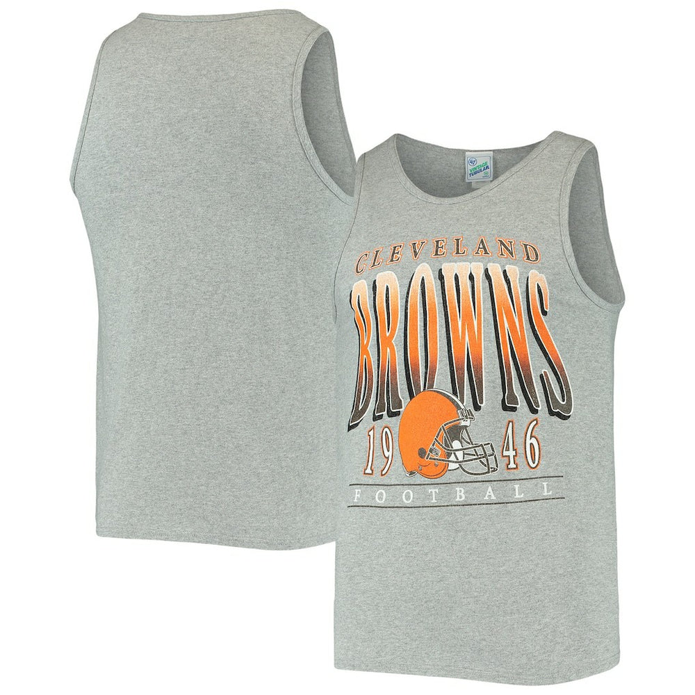 Cleveland Browns '47 Home Opener Vintage Tank Top - Heathered Gray online