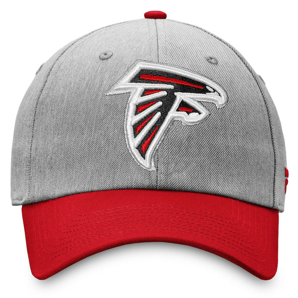 Atlanta Falcons Two-Tone Snapback Hat - Heathered Gray/Red for sale