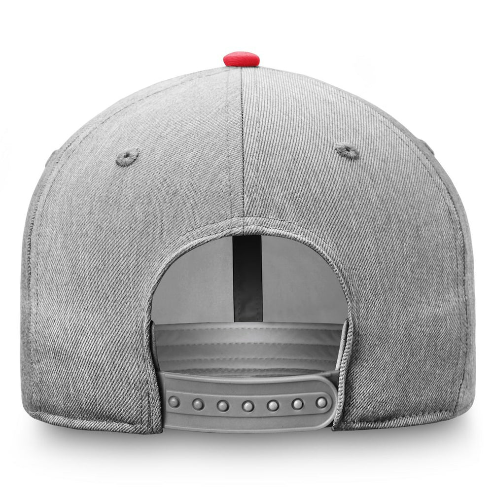 Atlanta Falcons Two-Tone Snapback Hat - Heathered Gray/Red for sale
