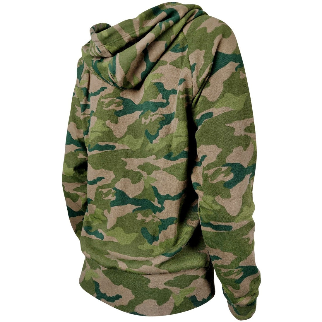 Tampa Bay Buccaneers New Era Women's Raglan Full-Zip Hoodie - Camo for sale
