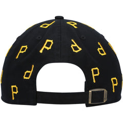 Pittsburgh Pirates Women's Confetti Clean Up Adjustable Hat - Black | 47 brand