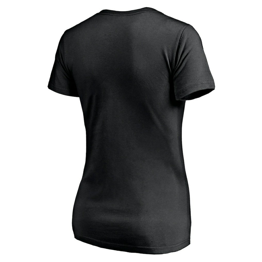 Brooklyn Nets Women's Mascot In Bounds V-Neck T-Shirt - Black | Fanatics shop