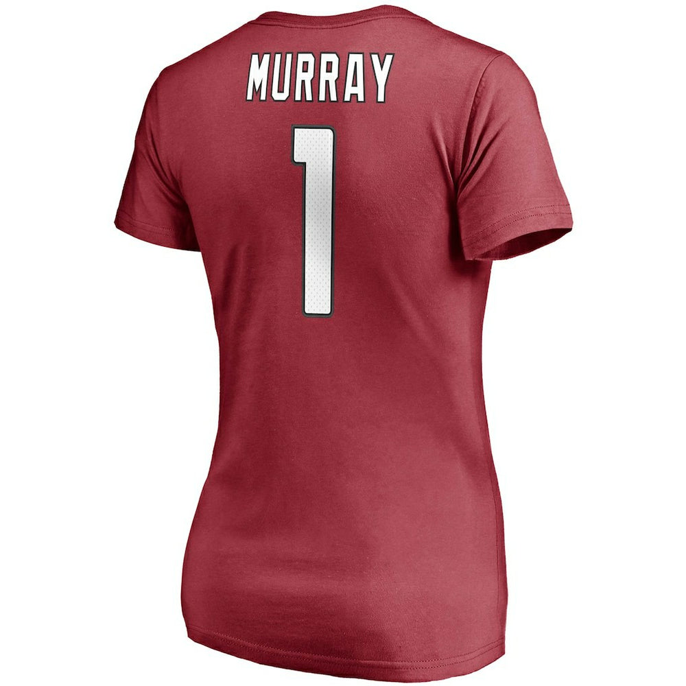 Kyler Murray Arizona Cardinals Women's Player Icon Name & Number V-Neck T-Shirt - Cardinal sale