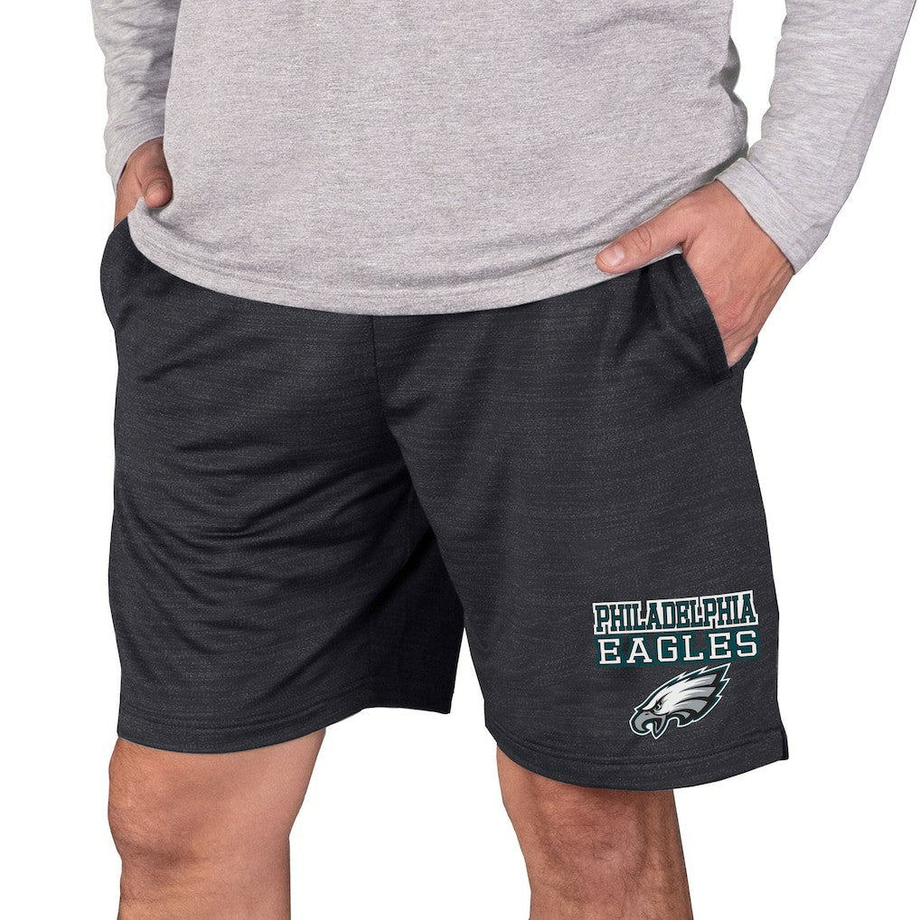 Philadelphia Eagles Concepts Sport Bullseye Knit Jam Shorts - Charcoal sale