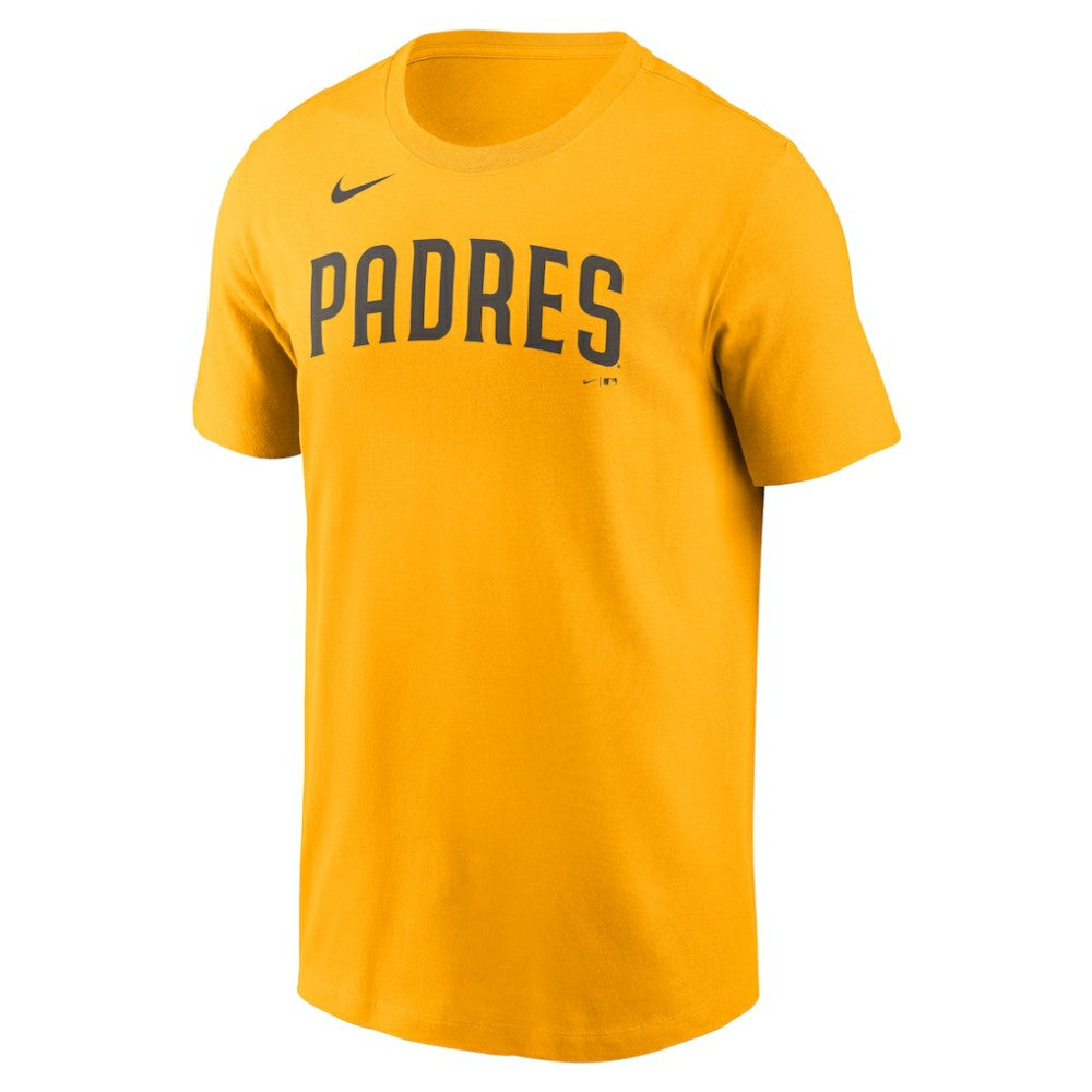 Yu Darvish San Diego Padres Name & Number T-Shirt - Gold | Nike