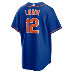 Francisco Lindor New York Mets Alternate Replica Player Jersey - Royal | Nike