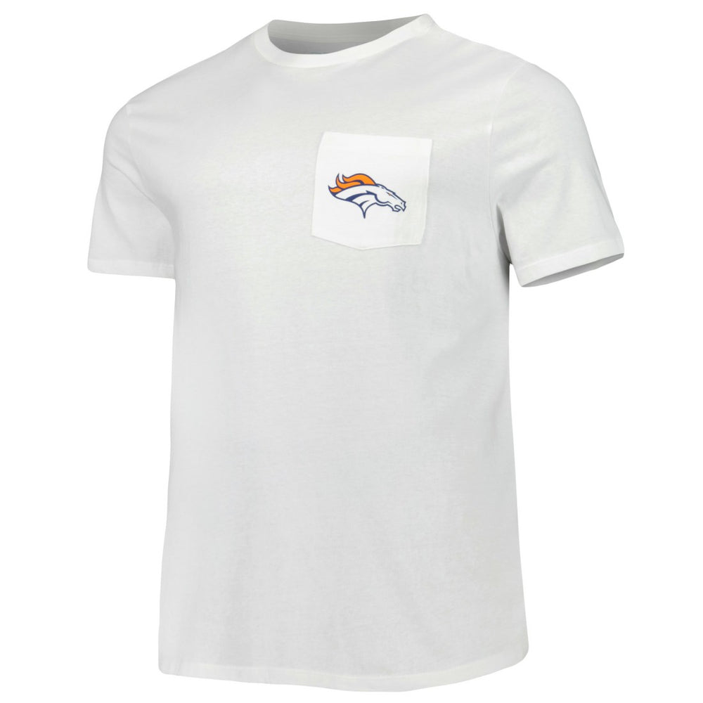 Denver Broncos Vineyard Vines Big & Tall Helmet T-Shirt - White outlet