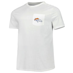 Denver Broncos Vineyard Vines Big & Tall Helmet T-Shirt - White outlet