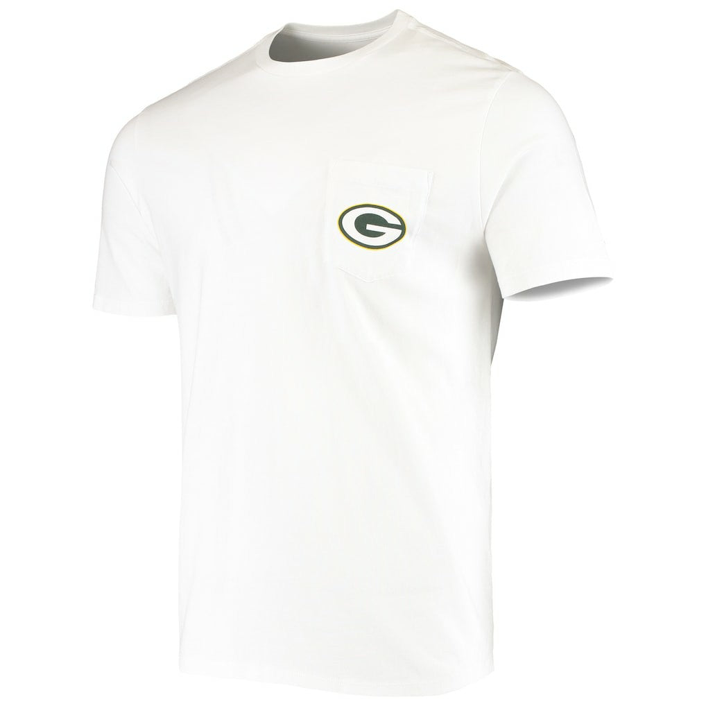 Green Bay Packers Vineyard Vines Big & Tall Helmet T-Shirt - White outlet