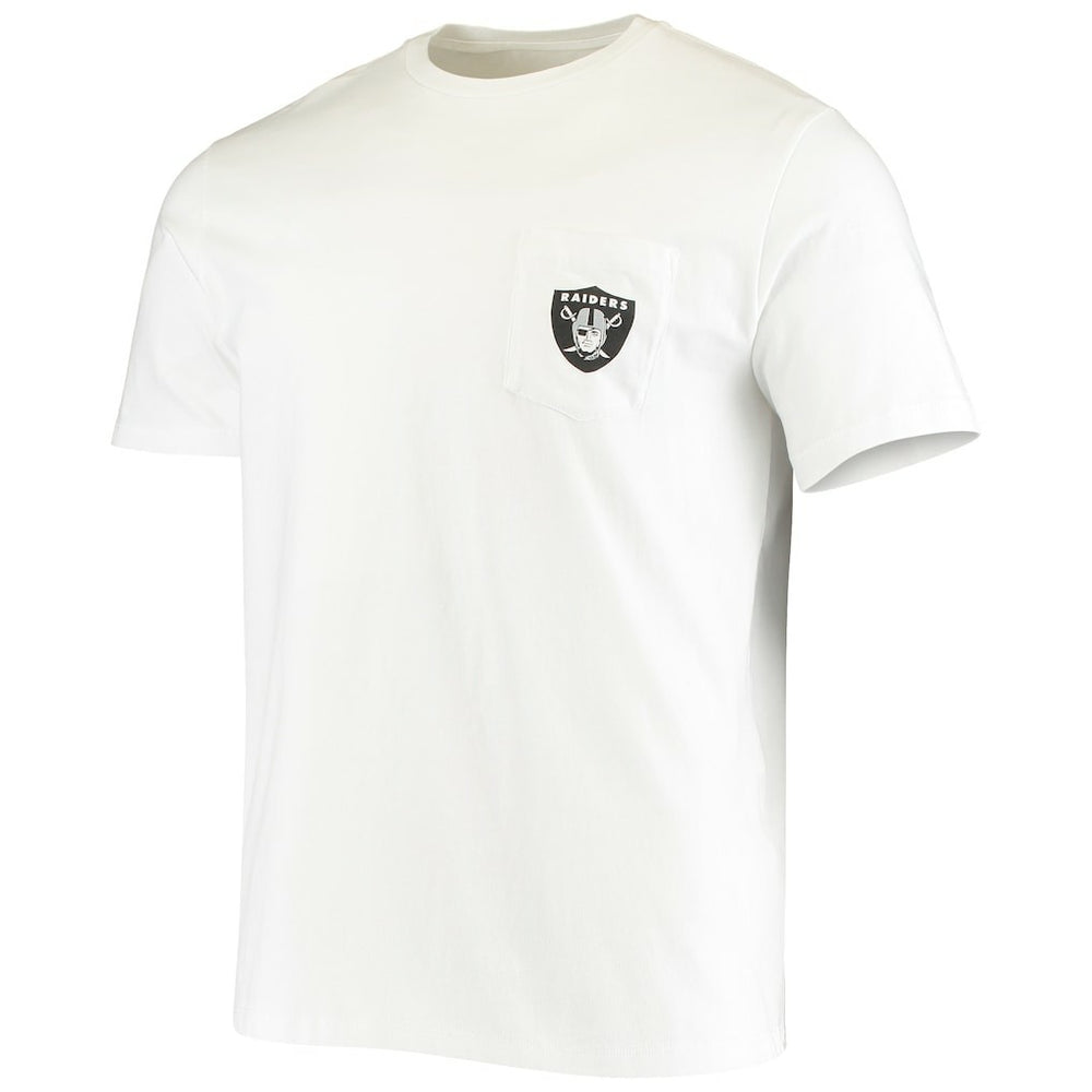 Las Vegas Raiders Vineyard Vines Big & Tall Helmet T-Shirt - White outlet