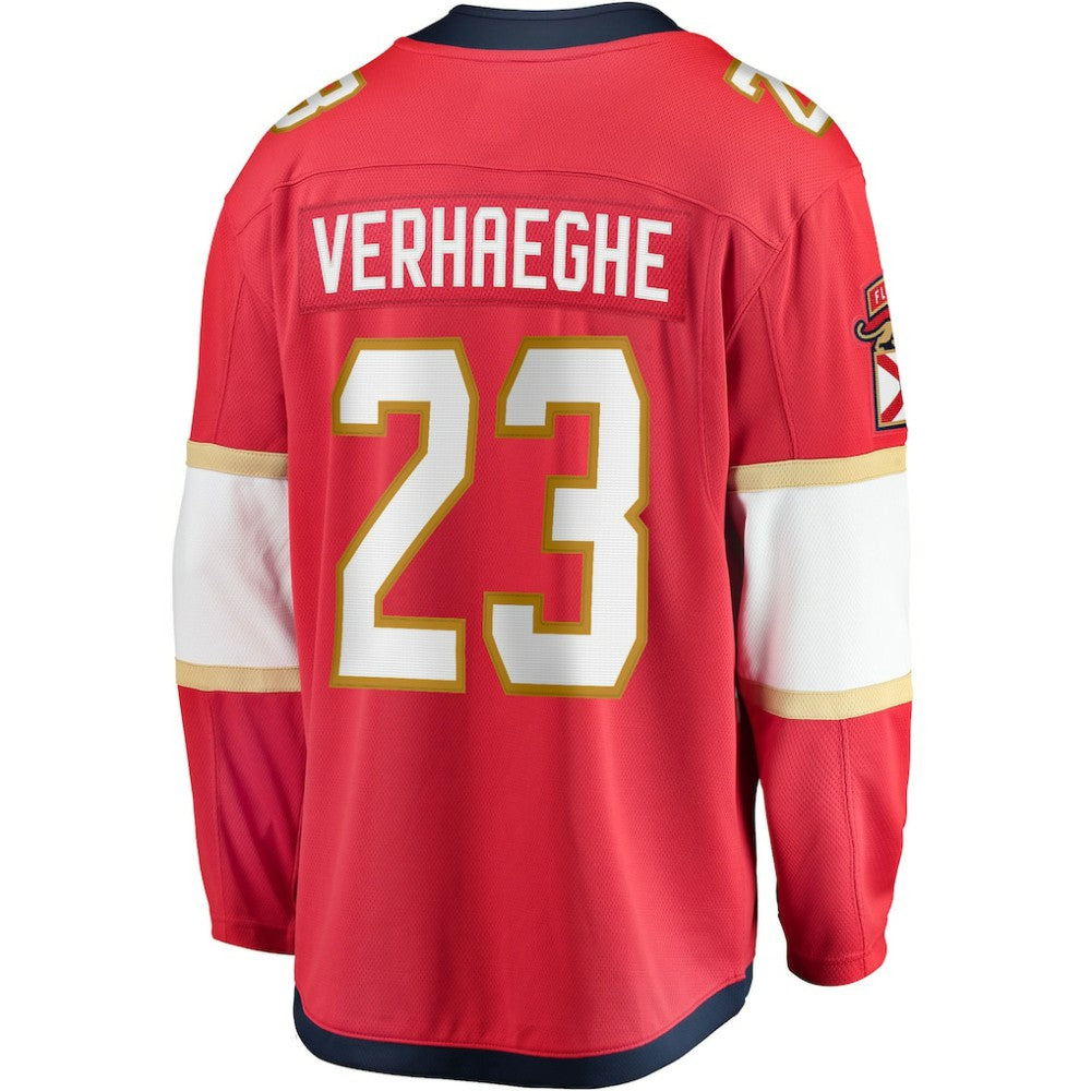 Carter Verhaeghe Florida Panthers Fanatics Home Breakaway Jersey Red