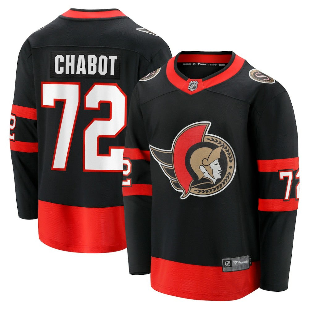 Thomas Chabot Ottawa Senators Fanatics Home Breakaway Jersey Black
