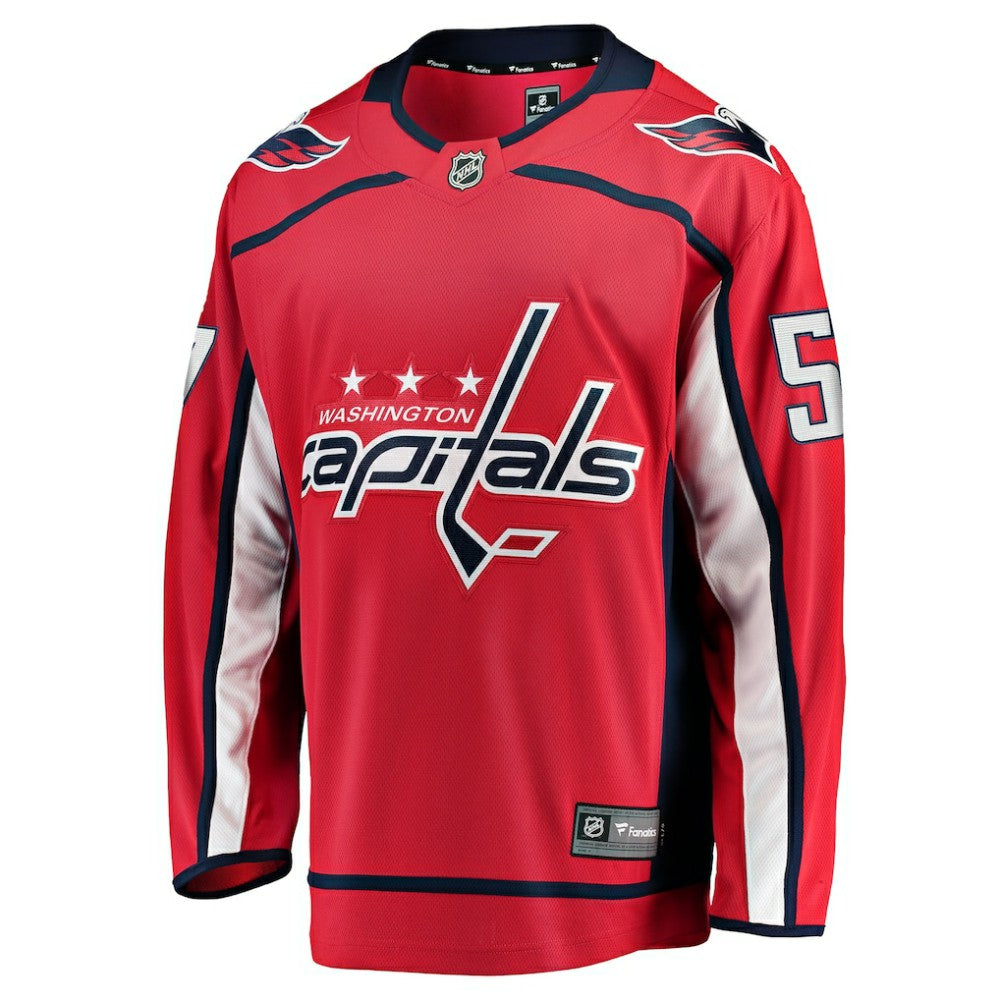 Trevor van Riemsdyk Washington Capitals Fanatics Home Breakaway Jersey Red