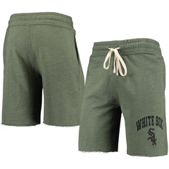 Chicago White Sox Concepts Sport Mainstream Tri-Blend Shorts - Heathered Olive