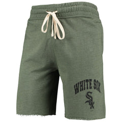 Chicago White Sox Concepts Sport Mainstream Tri-Blend Shorts - Heathered Olive