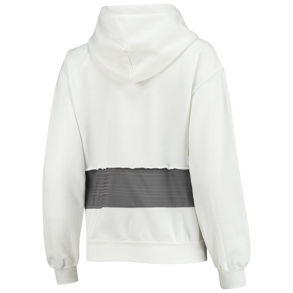 Tampa Bay Buccaneers Refried Apparel Women's Sustainable Crop Dolman Pullover Hoodie - White discount