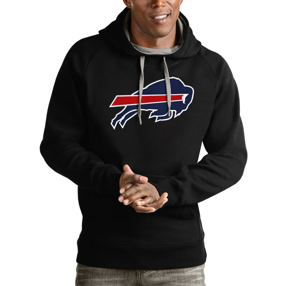 Buffalo Bills Antigua Victory Pullover Hoodie - Black outlet
