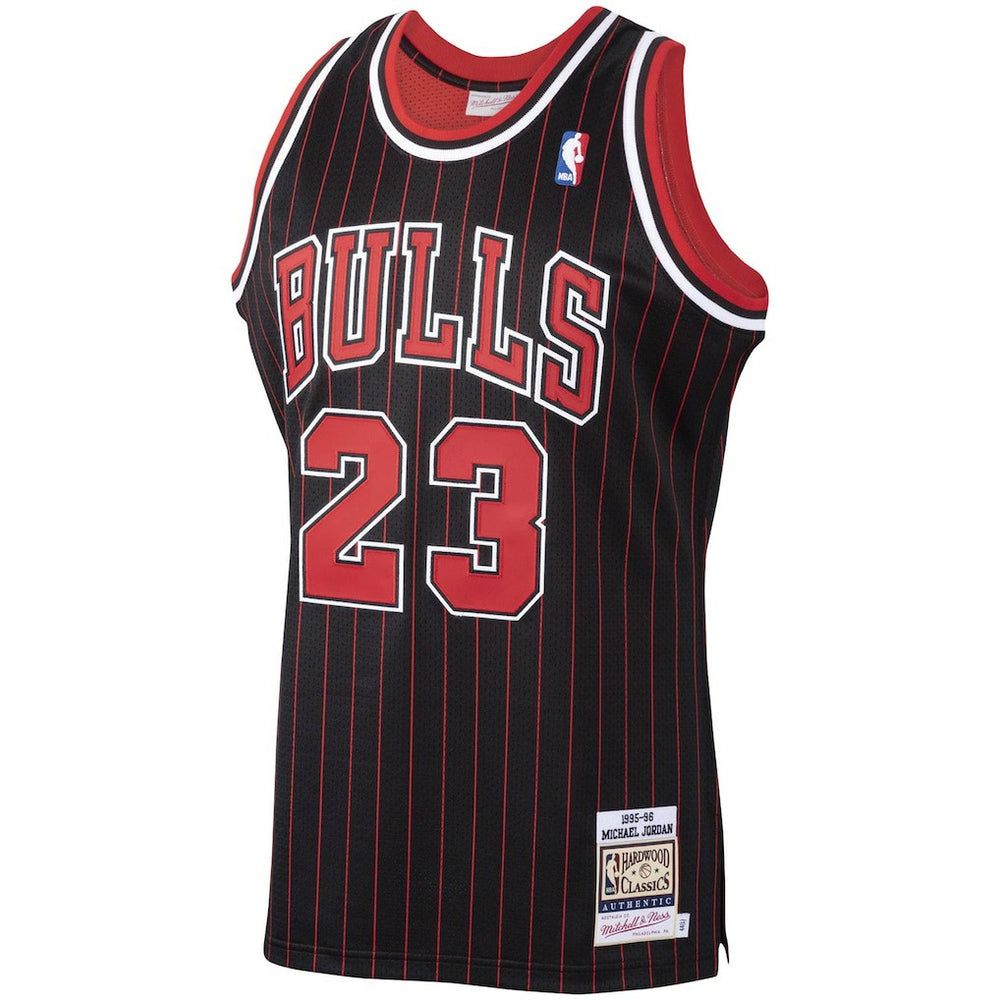 Michael Jordan Chicago Bulls 1995/96 Hardwood Classics Authentic Jersey sale - Black | Mitchell & Ness online