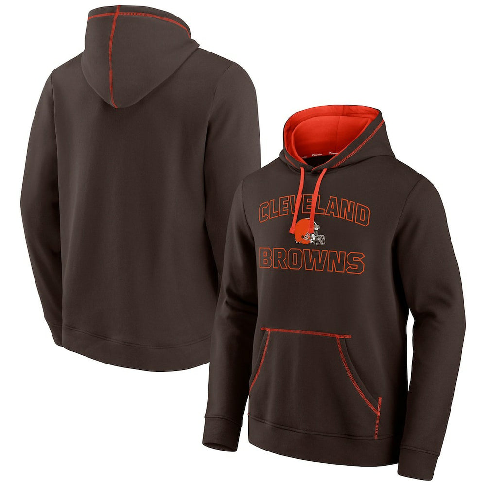 Cleveland Browns Tiebreaker Pullover Hoodie - Brown online