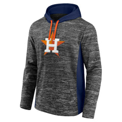 Houston Astros Instant Replay Color Block Pullover Hoodie - Gray/Navy
