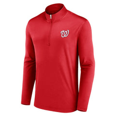 Washington Nationals Underdog Mindset Quarter-Zip Top - Red