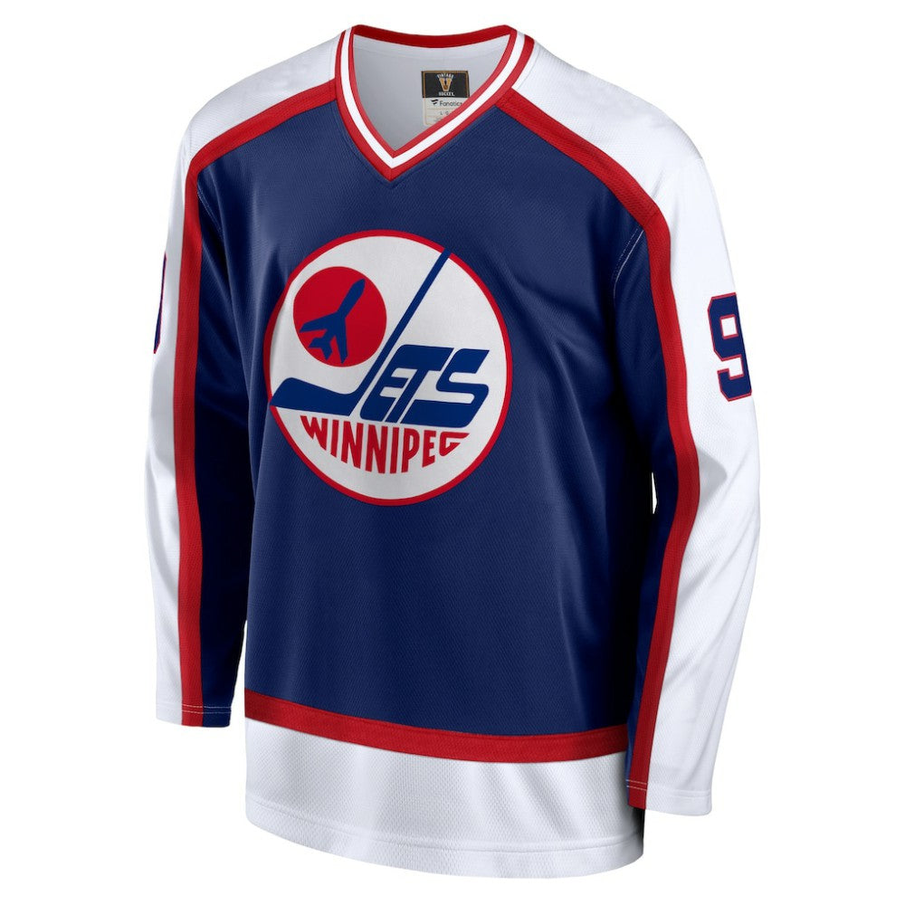 Bobby Hull Winnipeg Jets Fanatics Breakaway Retired Player Jersey Navy