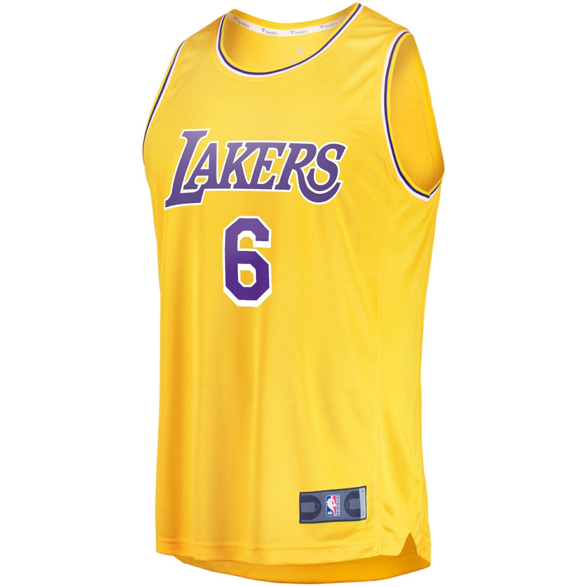 LeBron James Los Angeles Lakers #6 Fast Break Replica Player Jersey Gold - Icon Edition | Fanatics on sale
