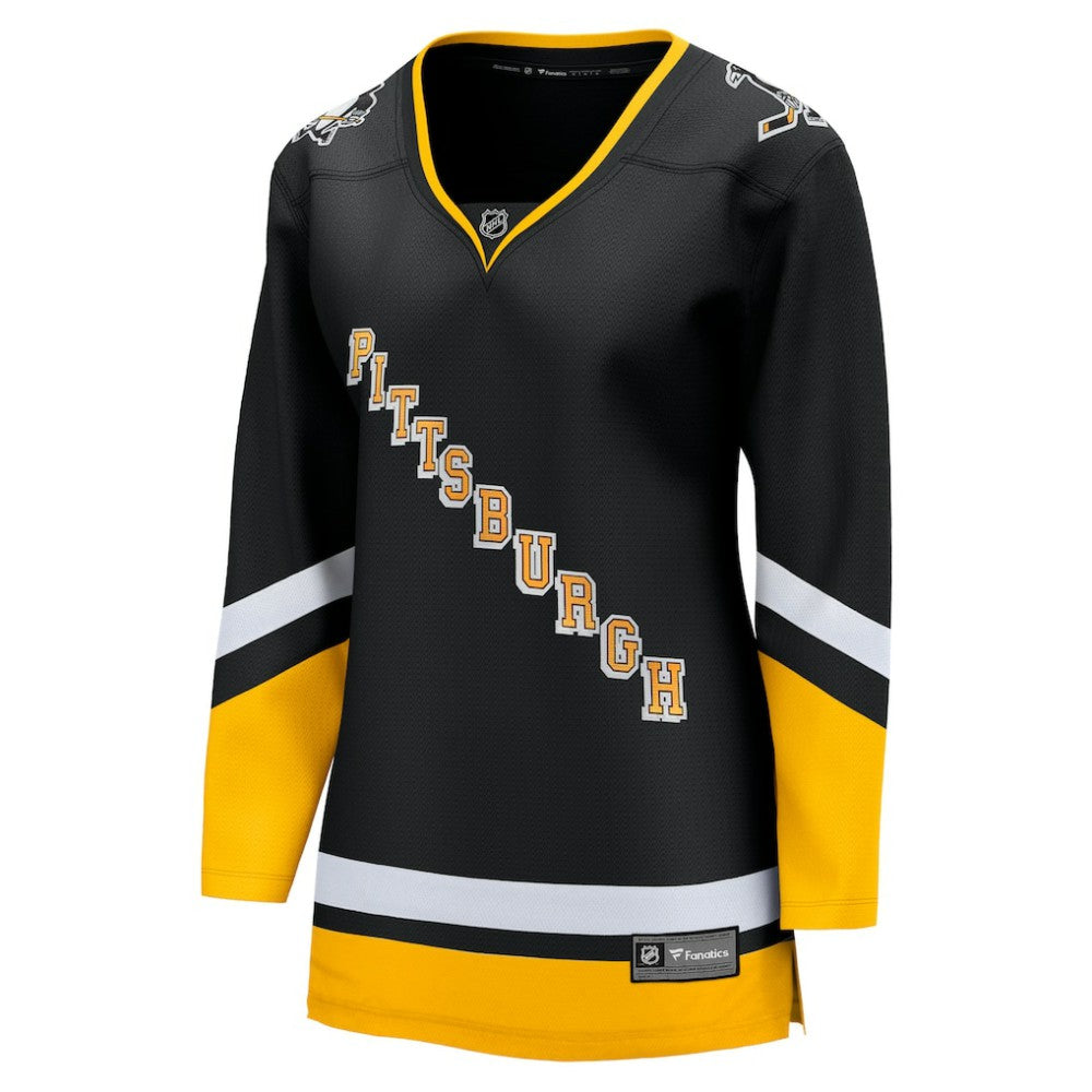 Pittsburgh Penguins Fanatics Women's Alternate Breakaway Jersey Black