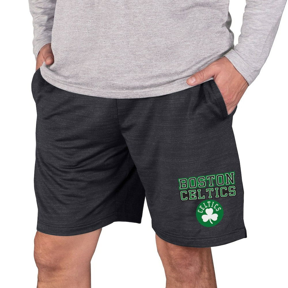 Boston Celtics Concepts Sport Bullseye Knit Jam Shorts - Charcoal discount